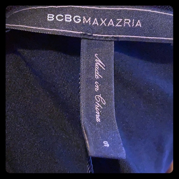 BCBG Max Azeris Black Bodycon Velma Eyelet Dress S - Picture 3 of 8